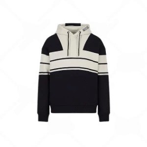 Striped Winter Hoodie
